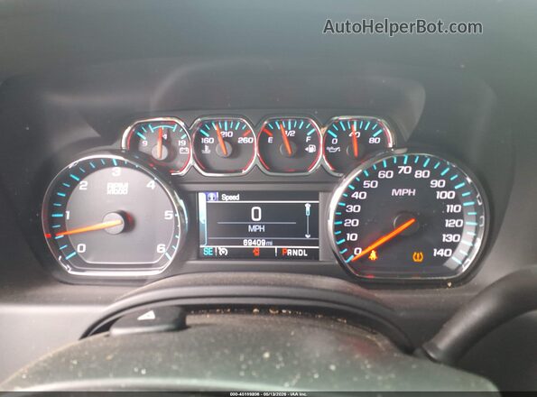 1GNSCAEC6LR203751 2020 CHEVROLET TAHOE Silver Вид задніх сидінь