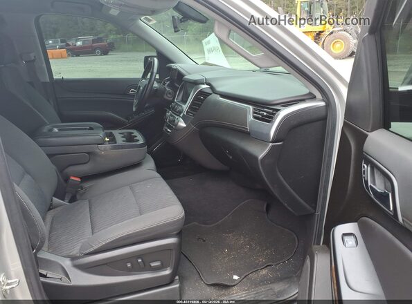 1GNSCAEC6LR203751 2020 CHEVROLET TAHOE Silver Вид салону спереду