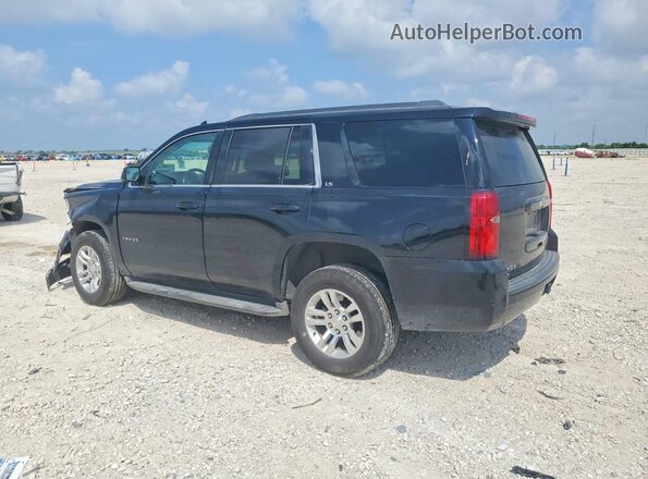 1GNSCAEC8GR462313 2016 CHEVROLET TAHOE Black Tył lewy