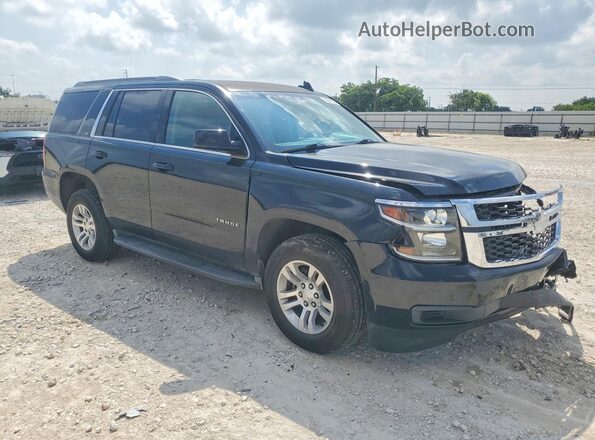 1GNSCAEC8GR462313 2016 CHEVROLET TAHOE Black Przód prawy