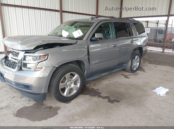 1GNSCAKC1HR322822 2017 CHEVROLET TAHOE Золотой Передняя левая четверть