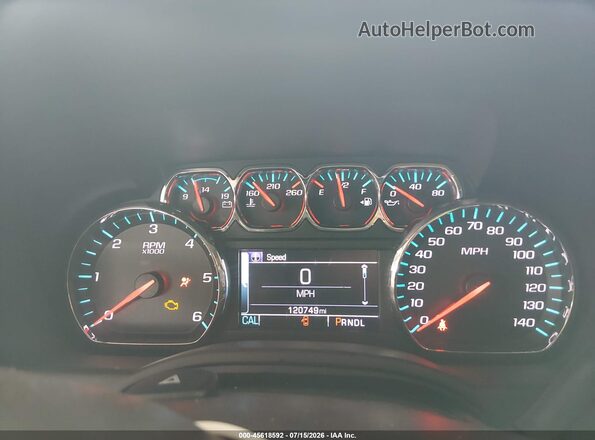 1GNSCAKC1HR322822 2017 CHEVROLET TAHOE Золотой Вид задних сидений
