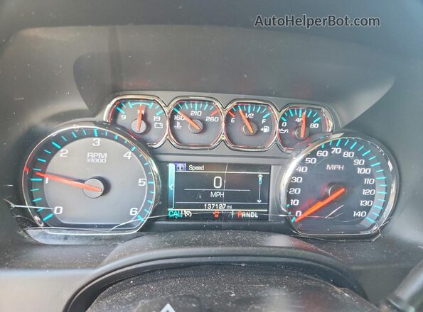 1GNSCAKC1LR172199 2020 CHEVROLET TAHOE White Вид щитка приладів