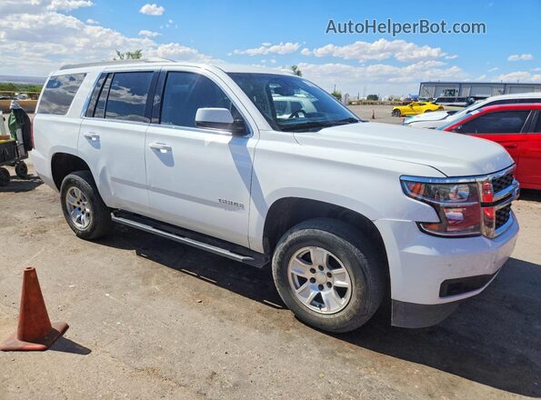 1GNSCAKC1LR172199 2020 CHEVROLET TAHOE White Передня права чверть