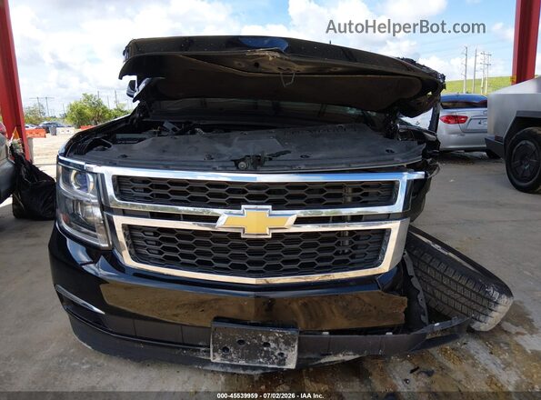1GNSCAKC2GR108033 2016 CHEVROLET TAHOE Черный Вид задней части салона