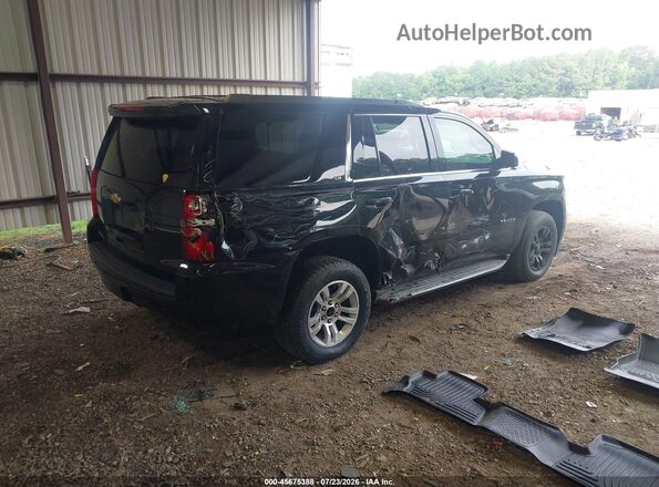 1GNSCAKC2GR454230 2016 CHEVROLET TAHOE Черный Задняя правая четверть