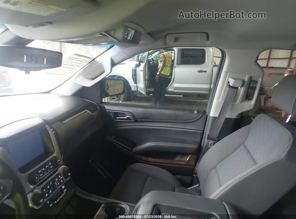 1GNSCAKC2GR454230 2016 CHEVROLET TAHOE Черный Вид салона спереди