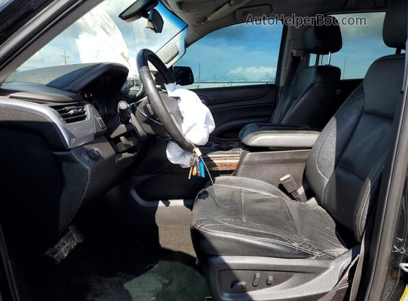 1GNSCAKC2JR175979 2018 CHEVROLET TAHOE Black წინა სალონის ხედი