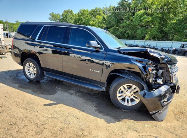 1GNSCAKC2JR264189 2018 CHEVROLET TAHOE Black წინა მარჯვენა