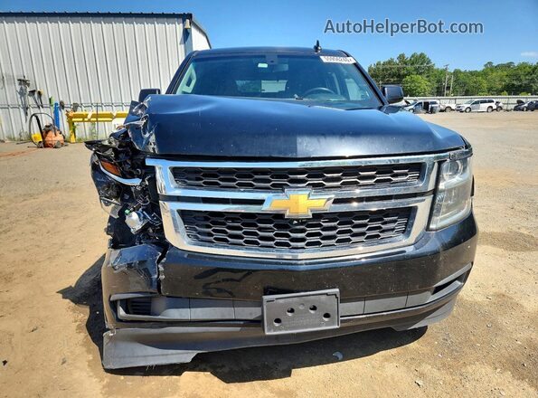 1GNSCAKC2JR264189 2018 CHEVROLET TAHOE Black წინა ხედი