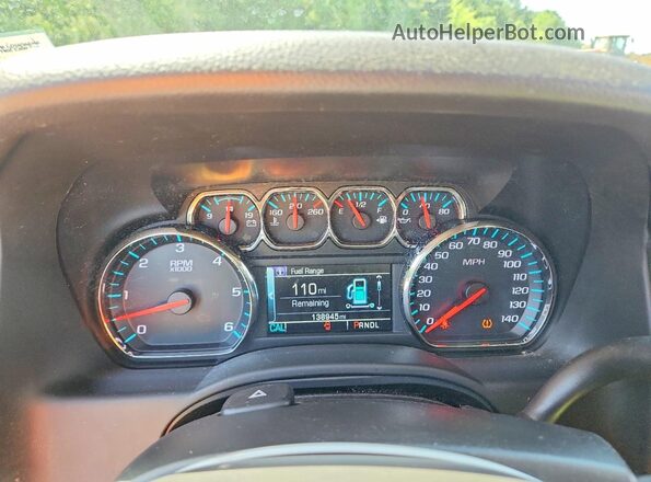 1GNSCAKC2JR264189 2018 CHEVROLET TAHOE Black ხელსაწყოთა პანელის ხედი