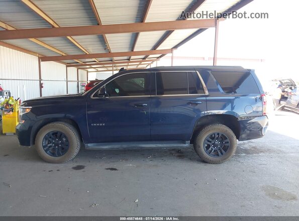 1GNSCAKC4LR118833 2020 CHEVROLET TAHOE Blue 