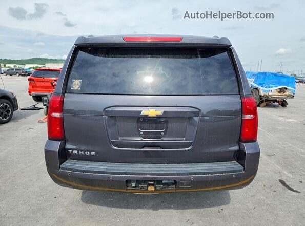 1GNSCAKC6GR361422 2016 CHEVROLET TAHOE Gray Rear view