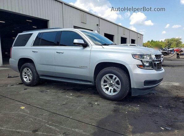 1GNSCAKC6LR185658 2020 CHEVROLET TAHOE Silver Передня права чверть