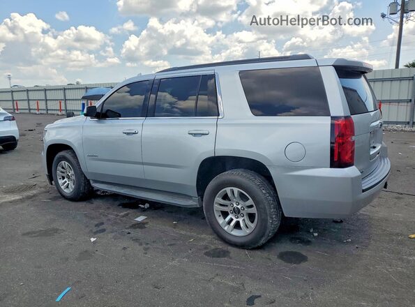 1GNSCAKC6LR185658 2020 CHEVROLET TAHOE Silver Задня ліва чверть
