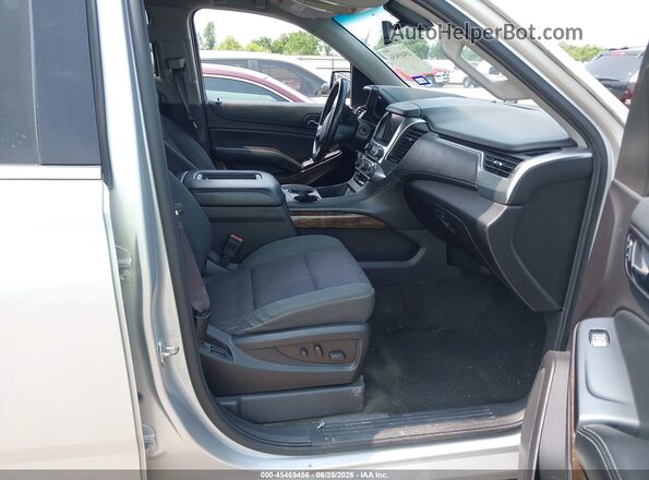 1GNSCAKC7GR106844 2016 CHEVROLET TAHOE Silver Front interior view