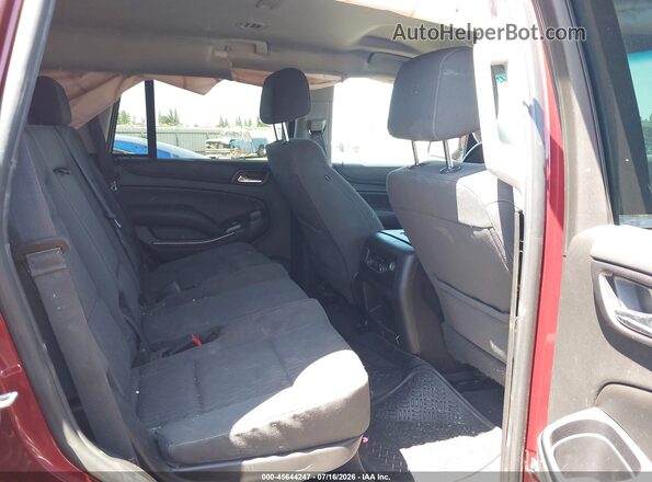 1GNSCAKC7KR157124 2019 CHEVROLET TAHOE Бордовый Вид наклейки с VIN-кодом