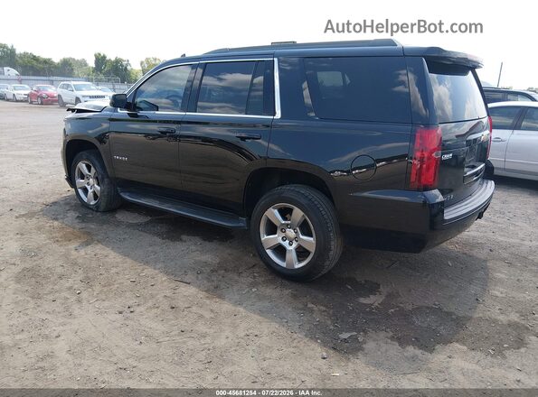 1GNSCAKC7LR121760 2020 CHEVROLET TAHOE Black უკანა მარცხენა