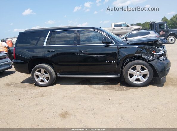 1GNSCAKC7LR121760 2020 CHEVROLET TAHOE Black უკანა სალონის ხედი