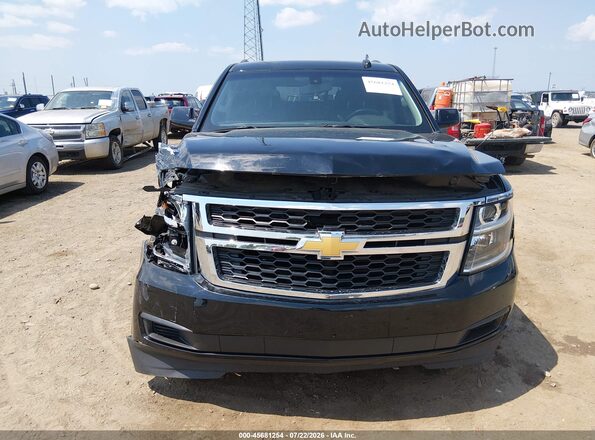 1GNSCAKC7LR121760 2020 CHEVROLET TAHOE Black ხელსაწყოთა პანელის ხედი
