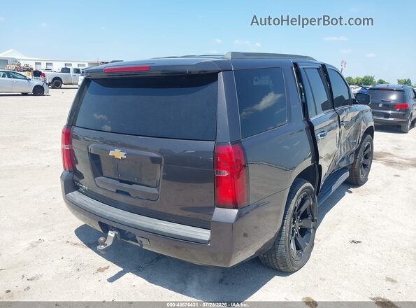 1GNSCAKC8HR334143 2017 CHEVROLET TAHOE Black Trasero derecho