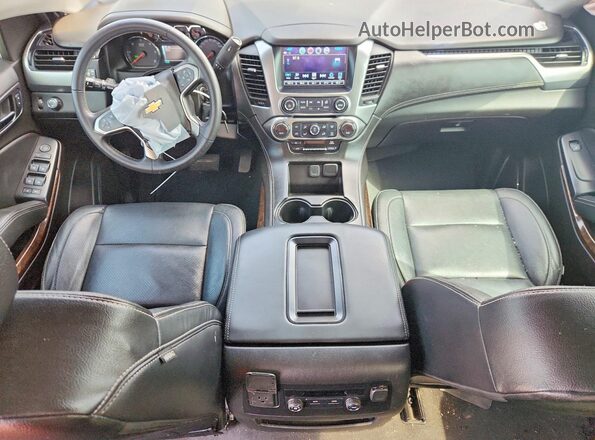 1GNSCAKC8LR170434 2020 CHEVROLET TAHOE Gray Dashboard view