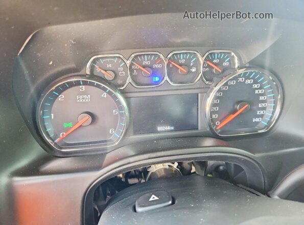 1GNSCAKC8LR170434 2020 CHEVROLET TAHOE Gray Instrument cluster view