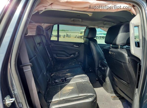 1GNSCAKC8LR170434 2020 CHEVROLET TAHOE Gray Rear interior view