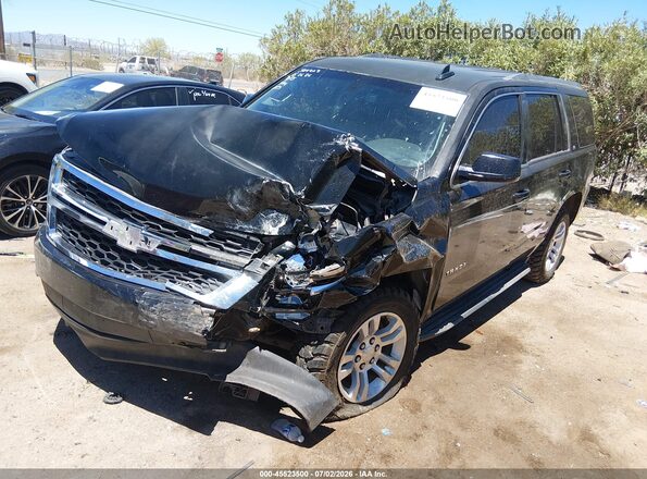 1GNSCAKCXGR359141 2016 CHEVROLET TAHOE Black Vista tres cuartos delantera izquierda