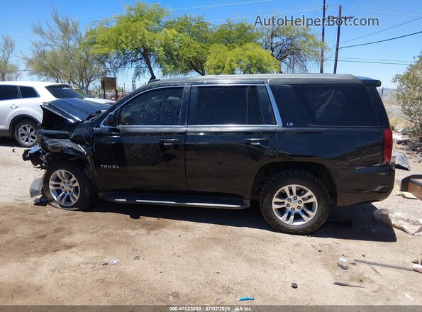 1GNSCAKCXGR359141 2016 CHEVROLET TAHOE Black Vista interior trasera