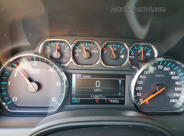 1GNSCAKCXKR262966 2019 CHEVROLET TAHOE Red Vista del cuadro de instrumentos
