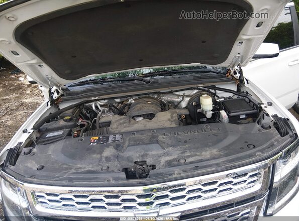 1GNSCBKC0GR364175 2016 CHEVROLET TAHOE Белый Вид сзади