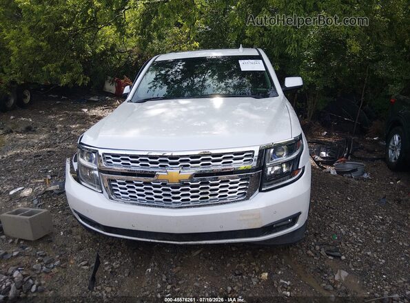 1GNSCBKC0GR364175 2016 CHEVROLET TAHOE Белый Вид щитка приборов