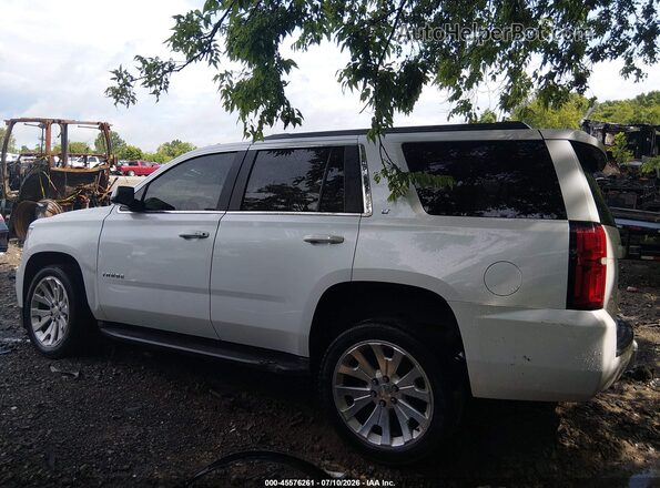 1GNSCBKC0GR364175 2016 CHEVROLET TAHOE Белый Панорамный вид салона 360°