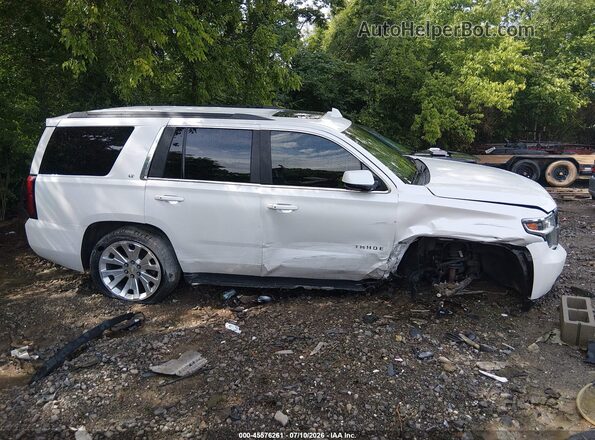 1GNSCBKC0GR364175 2016 CHEVROLET TAHOE Белый Вид задней части салона