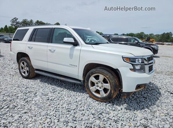 1GNSCBKC0HR153284 2017 CHEVROLET TAHOE White წინა მარჯვენა