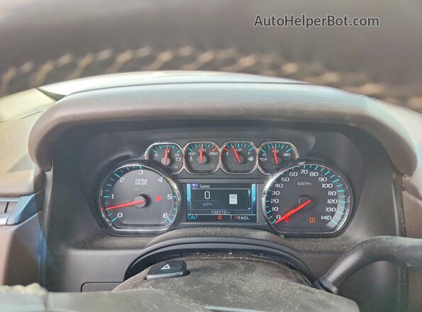 1GNSCBKC0HR153284 2017 CHEVROLET TAHOE White ხელსაწყოთა პანელის ხედი
