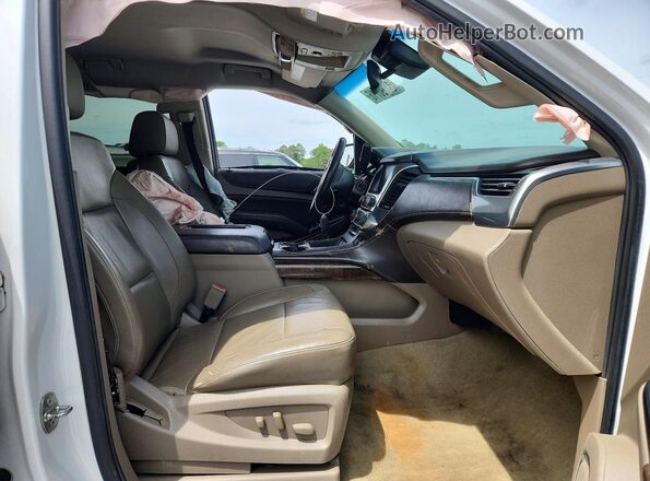 1GNSCBKC0HR153284 2017 CHEVROLET TAHOE White წინა სალონის ხედი