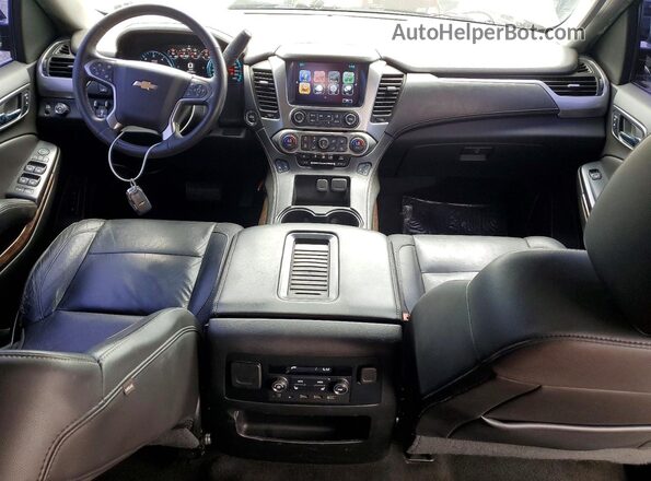 1GNSCBKC0HR317701 2017 CHEVROLET TAHOE Угольный Вид панели приборов