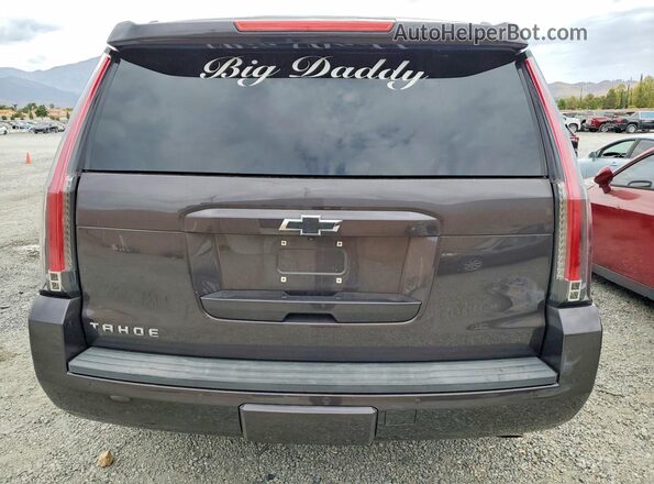 1GNSCBKC0HR317701 2017 CHEVROLET TAHOE Угольный Вид сзади