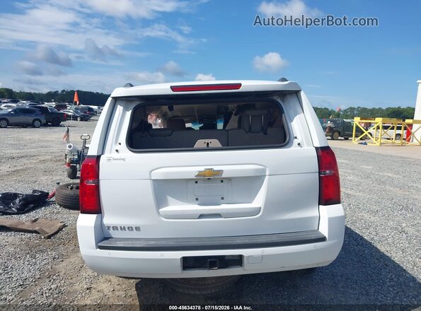 1GNSCBKC0JR103460 2018 CHEVROLET TAHOE Белый 