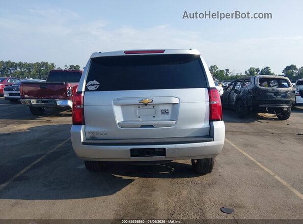 1GNSCBKC0JR255111 2018 CHEVROLET TAHOE Silver 