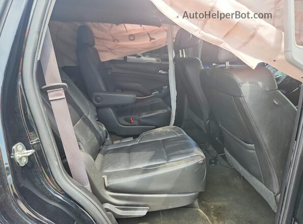 1GNSCBKC1HR125221 2017 CHEVROLET TAHOE Black Widok wnętrza z tyłu