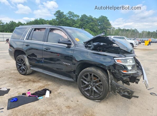 1GNSCBKC1HR125221 2017 CHEVROLET TAHOE Black Przód prawy