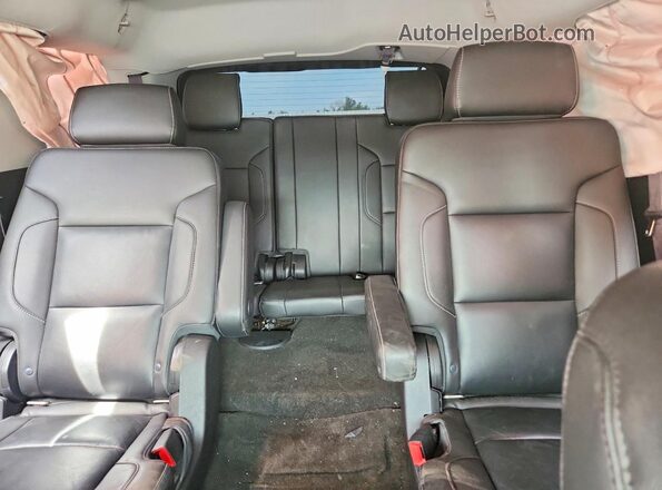 1GNSCBKC1HR125221 2017 CHEVROLET TAHOE Black Widok tylnych siedzeń