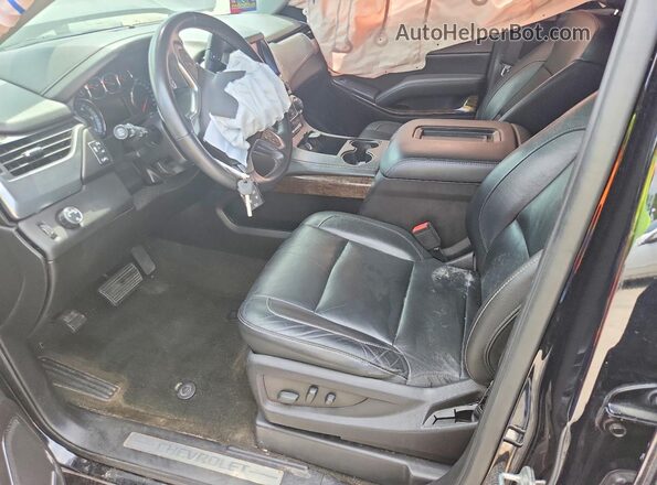 1GNSCBKC1HR125221 2017 CHEVROLET TAHOE Black Widok wnętrza z przodu