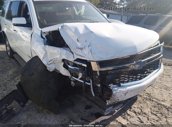 1GNSCBKC1HR243561 2017 CHEVROLET TAHOE Белый Вид спереди
