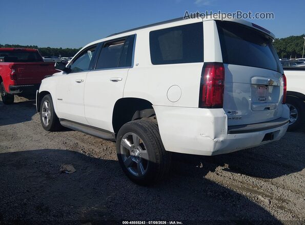 1GNSCBKC1HR243561 2017 CHEVROLET TAHOE Белый Задняя левая четверть
