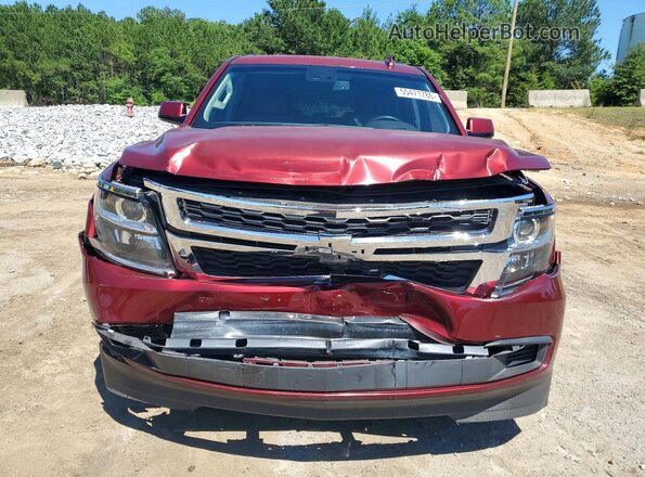 1GNSCBKC1HR351808 2017 CHEVROLET TAHOE Burgundy Դիմացի տեսք