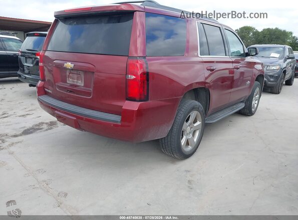 1GNSCBKC1HR402773 2017 CHEVROLET TAHOE Red Rear right